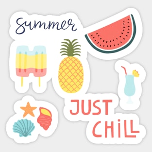 Summer sticker pack Sticker